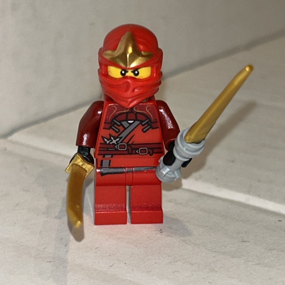 LEGO Kai Zx Minifigure njo0032 9449 9441 9561 Ninjago‎ Rare Retired HTF
